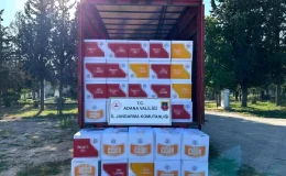 Adana’da 3 Milyon Kaçak Makaron Ele Geçirildi